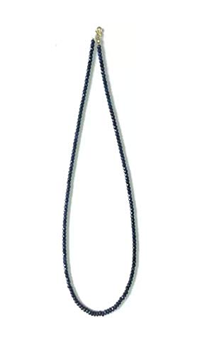AV Fashion India - Onyx Blue Sapphire Colour Gemstone Beads Necklace 1 Layer for Girl and Women Fashion Jewellery (AV_B32) (B08GFB7Q9S) Amazon Price History, Amazon Price Tracker