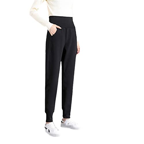 Pantalon de jogging épais femme pour sport et détente en hiver