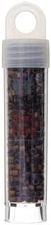 Miyuki Delica 8/0 RD 5.2gms Japanese Seed Beads - Copper AB Matte Metallic