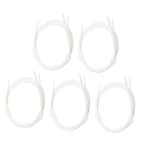 Mikinona ウクレレ用ナイロン弦 ソプラノ コンサート テナー 楽器部品アクセサリー 耐久性のあるフィドルワイヤー 5セット