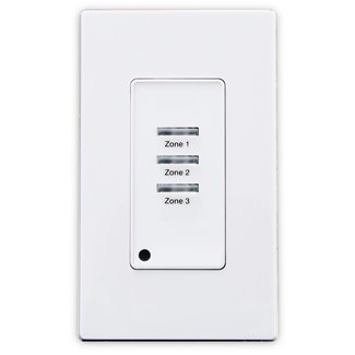 Leviton LVS-3W WH LV SW 3-BTN
