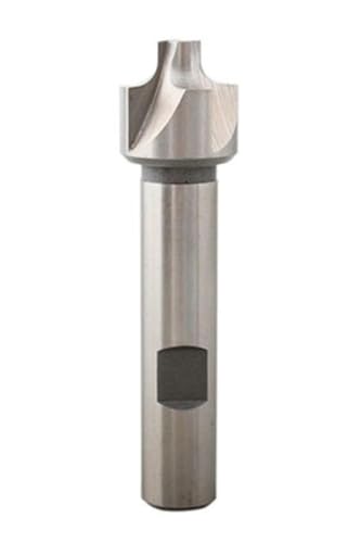 Accusize Industrial Tools Hss Corner Roudning End Mill, 5/32'' Radius, 1/2'' Shank Diameter, 3/4'' Largest Diameter, 3'' Oal, 1011-0532