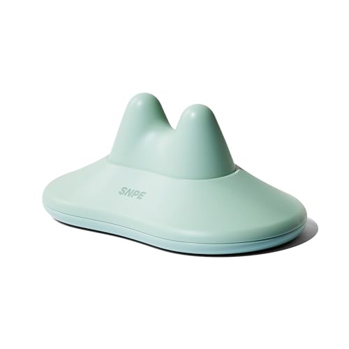 SNPE Danason II - Neck Pressure Point Massager, Extra Firm Suboccipital & Occipital Release, Acupressure Neck & Shoulder Tension Reliever, Cervical Traction Device (Soft Mint)