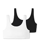 Schiesser 173529 Bustier 2er Pack 95/5 Black-White Mixed 176