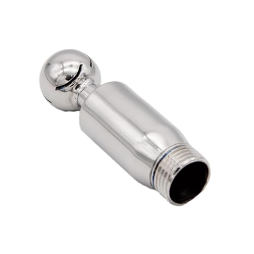 Cabezal CIP giratorio de 360 grados en acero 304 para lavado integral de barriles y tanques 5