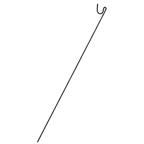 Suregreen Steel Fencing Pins | 1.2m Garden Stakes | 8mm diameter | Metal Fence Stakes for Garden Netting, Temporary Fencing, Garden Fence, Barrier Mesh, Windbreak | Road Pins | 10 Pack