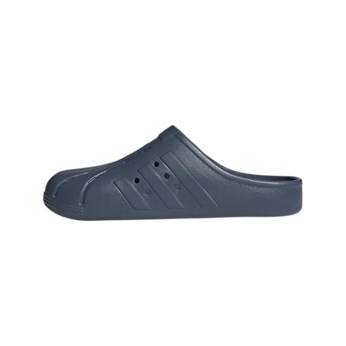 Image of adidas Unisex-Adult Adilette Clog Sportswear, Preloved Ink/Preloved Ink/Preloved Ink, 6