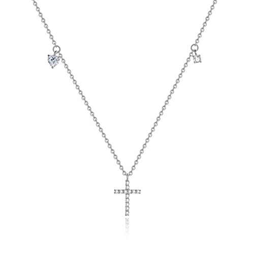 Collier de mariage en fleur véritable et pendentif Cz bijoux fins éblouissants