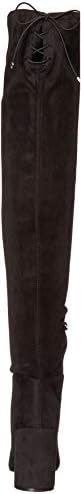 Chinese Laundry Women's King Over The Knee Boot, Black Suede, 5.5 M US | Image 2