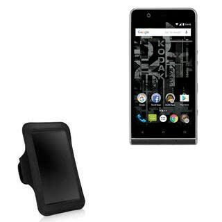 BoxWave Case Compatible with Kodak Ektra - Sports Armband, Adjustable Armband for Workout and Running - Jet Black