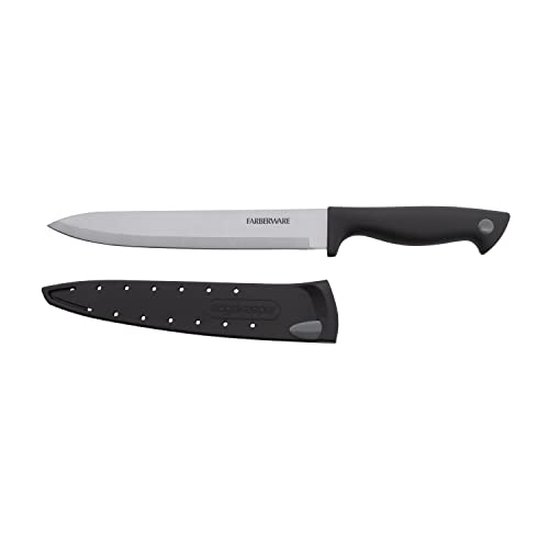 Farberware Edgekeeper 8-Inch Slicing Knife with Self-Sharpening Blade Cover