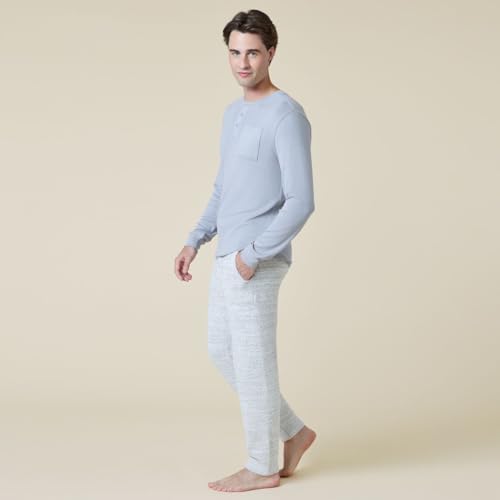 Softies Take 10 Men's Henley Nightshirt2