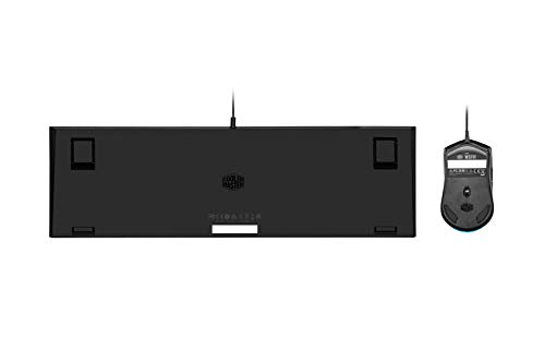 Kit Teclado e Mouse Gamer Cooler Master MS111, Teclado MK110 RGB Switches Mem-chanical Lineares 26-K