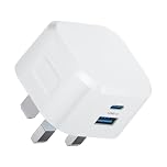 USB C Plug 20W, Apple iPhone Fast Charger Plug UK for i Phone 17/17 Air/17 Pro Max/16/16e/16 Pro Max/15 Plus/14/13/12/11/XR/XS/SE/8/7/6, Type C USBC Fast Charging for i Phone Apple Watch