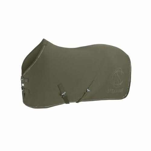 Manta de verano Eskadron Denim Dusty Olive transpirable y ligera para proteger a tu caballo