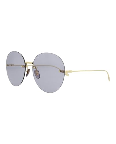 Gucci Round/Oval Sunglasses Gold Gold Violet Luxury Eyewear Made In Japan Metal Frame Designer Fashion for Everyday Luxury2