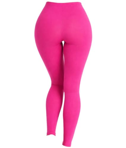 Hatstar Legging pour femme | Party Fashion | Legging de sport élastique fluo | Collants Costume d'aérobic des années 80 | Accessoire fille pour carnaval et carnaval