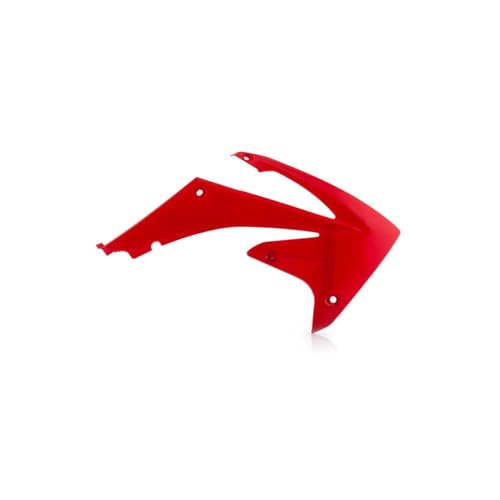 Ouïe de radiateur moto cross Acerbis 0013145.110 plastique rouge Honda CRF 450 09