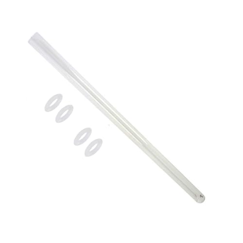 HQUA-OWS-6Q Quartz Sleeve for OWS 6GPM Water Purifier, 4 O-Rings Included.