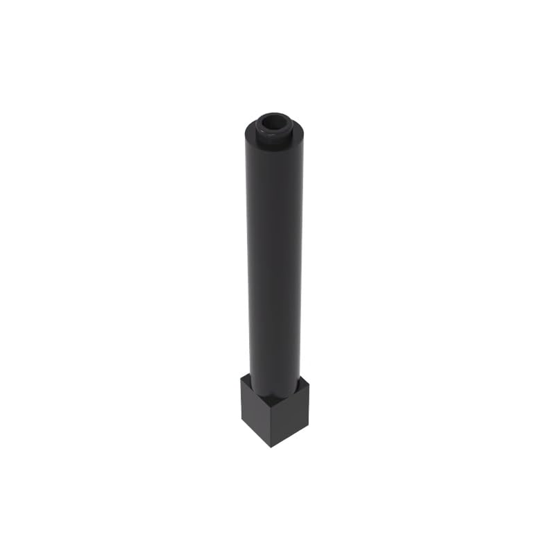XYEIUGO GDS-1326 43888 Support 1x1x6 Solid Pillar, Black, 50 PCS