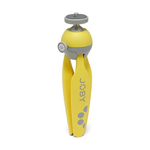 Joby HandyPod 2 Mini trépied Jaune léger avec rotule réglable intégrée