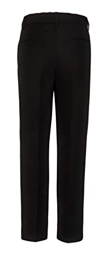 RGM Boys Dress Pants Flat-Front with Slim Fit - Stylish Dress Pants for Weddings, School, Office, & Events with Low Rise2