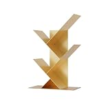 DYKKLKQ Tree Bookshelf - Tree Shaped Book Shelves Desktop FreeStanding Bookcase, Wrought Iron Multi-Purpose Floor Storage Rack, Multi-Layer Storage Rack, for Display Books, Magaz