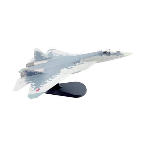 Maquette avion chasse militaire russe Su-57 moulée sous pression 1/72 premium