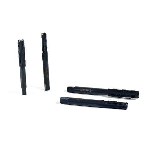 Xotic Performance™ Thread Chaser Combination Kit 1.25 M8, M10, M11, M12 - Thread Cleaning & Restoration for Lightly Damaged Threads, HSS 4241 Steel, Removes Rust & Debris - CS322