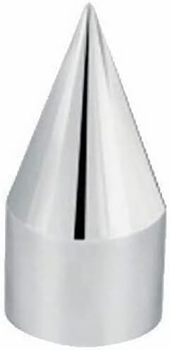 15 Pack Chrome Spike Hex Nut Bolt Press On Covers Car & Truck Motorcycle - 1/2" Style-9856-7298
