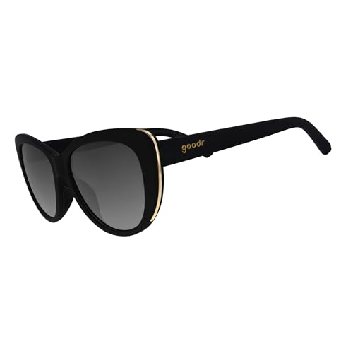 goodr It's Noir, Darling Polarized Sunglasses, Medium Sized (Glam G)2