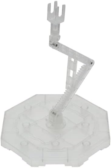 Miniatura 4 de HG RG - Base de acción para pasatiempos, soporte de exhibición compatible con Gundam HG RG con destornillador (5, 1100 transparente)