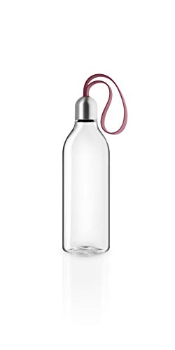 EVA SOLO | Backpack Drinking Bottle 0.5l | BPA-Free Plastic, Silicone and Stainless Steel | Pomegranate