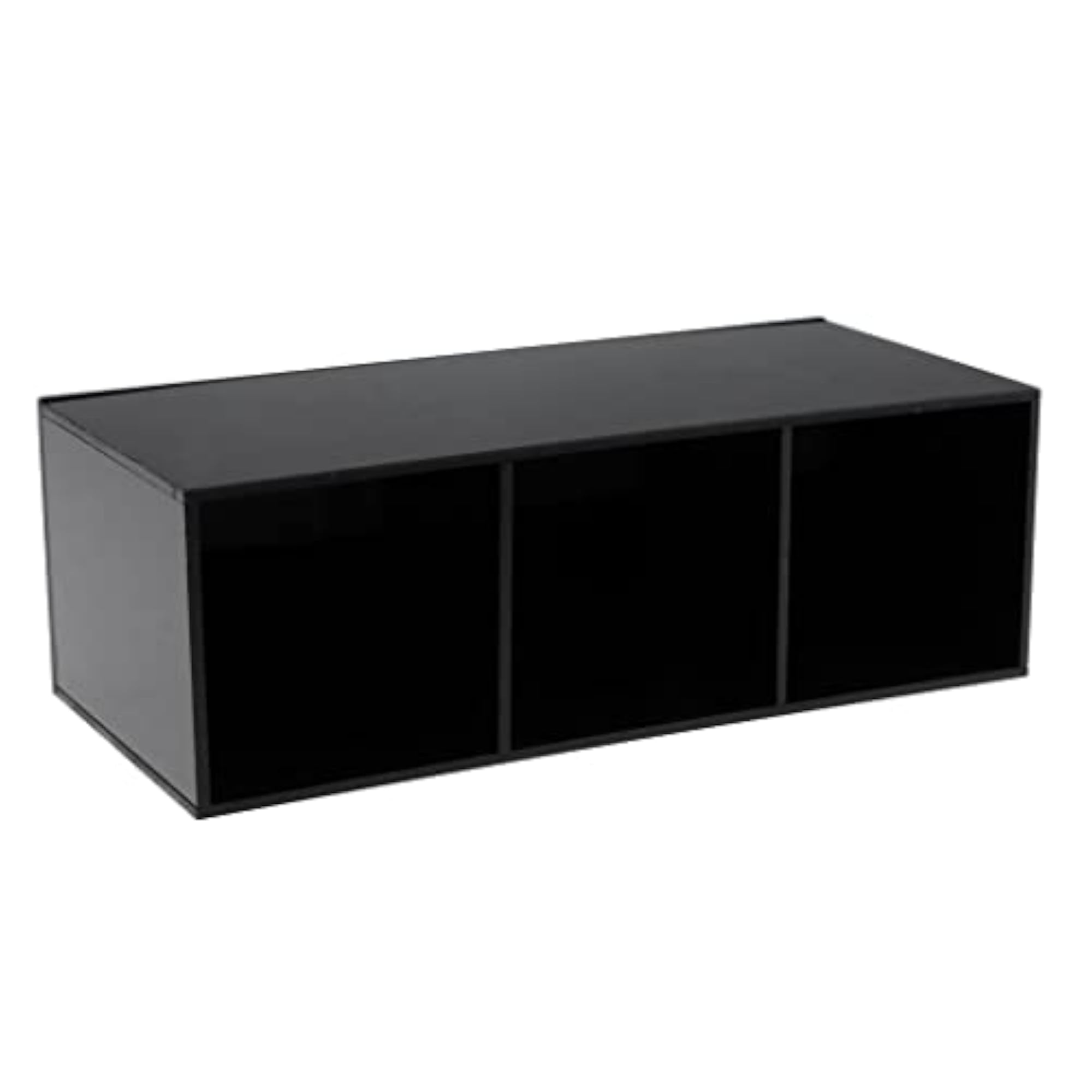 3xBlack Acrylic Brush Organizer Holder