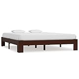 Esta estructura de cama es adecuada para un colchón de 160 x 200 cm.Ten en cuenta que la entrega solo incluye la estructura de cama; el colchón no está incluido
