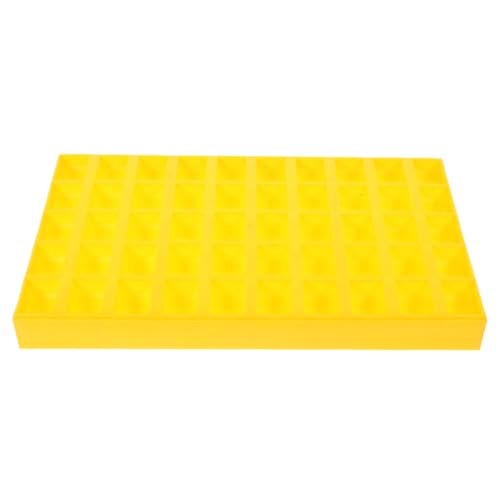 Caja Plástica Amarilla para Monedas con Divisores miniatura 1