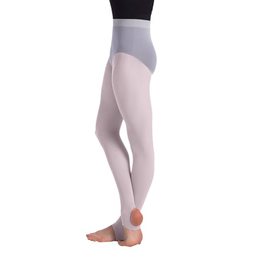 So Danca - Adult Stirrup Tights for Women, Lightweight, Durable, Dance Tights, 85% Nylon / 15% Spandex - TS78 (US, Alpha, XX-Large, Regular, Regular, White)