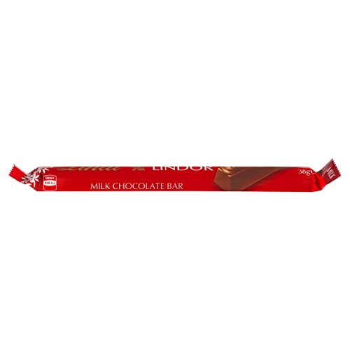 Lindt LINDOR Milk Chocolate Bars 38 g (Pack Of 24)