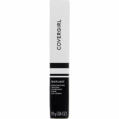 Image of CoverGirl Outlast Lipcolor Moisturizing Topcoat Clear [500] 0.06 oz (Pack of 4)