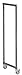 Cambro EMPK2470580 Camshelving Elements Post Kit Mobile 24X70 Brushed Graphite 1 each