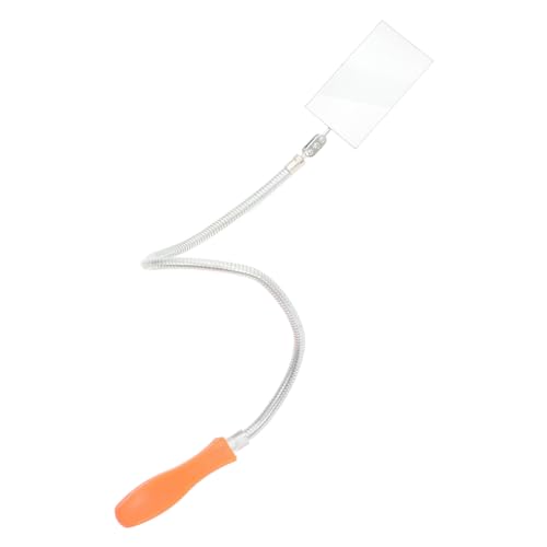 PRETYZOOM Mechanic Mirror Inspection Mirror for Extra Viewing Bendable Inspection Tool