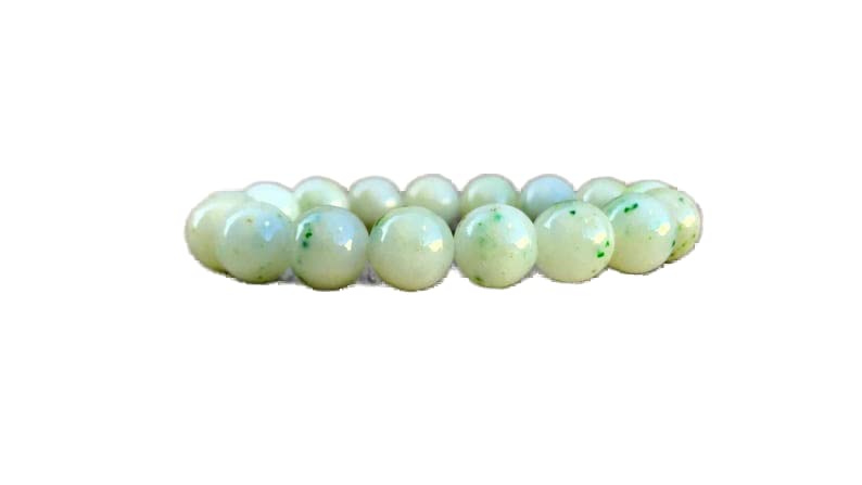 Bracelet anti-stress andésine 8mm perles lisses pour retrouver la paix