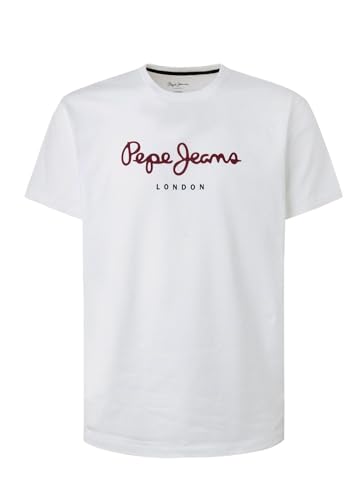 Pepe Jeans Herren Eggo N T-Shirt, White (White), S – Ansicht 5