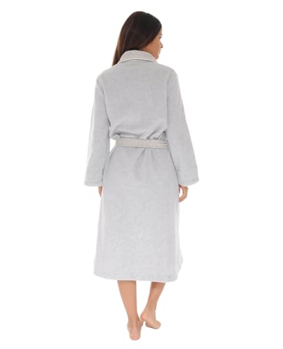Robe de chambre gris Ada pour rester au chaud en hiver - 2