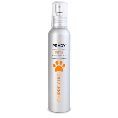 Prady – Eau de Toilette para Mascotas – Chipre Chic – Perfume elegante y seguro para perros y gatos – Neutraliza olores – Aroma sofisticado para el pelaje – Uso frecuente sin irritaciones