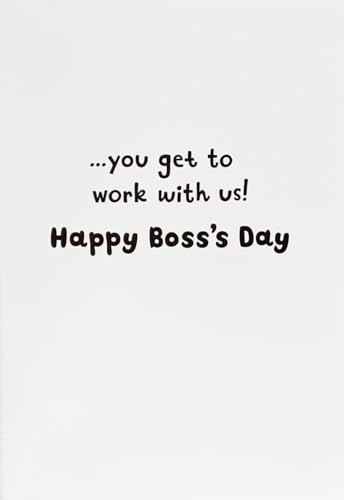 Generic GC Funny Happy Boss'S Day Greeting Card From Group Office thumb #1