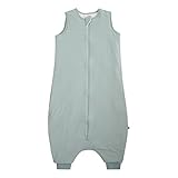 KYTE BABY Unisex Sleep Bag Walker for Toddlers- Rayon Made from Bamboo 1.0 Tog, (Large, Sage)