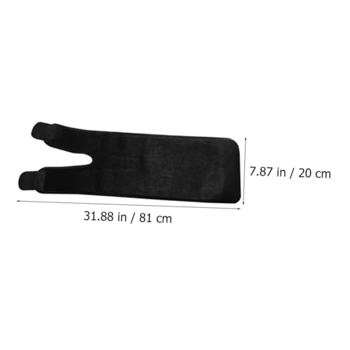 Faja de compresión para muslo ajustable en negro miniatura 2