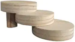 Escadinha para Hamsters e Pequenos Roedores em Madeira 3 degraus