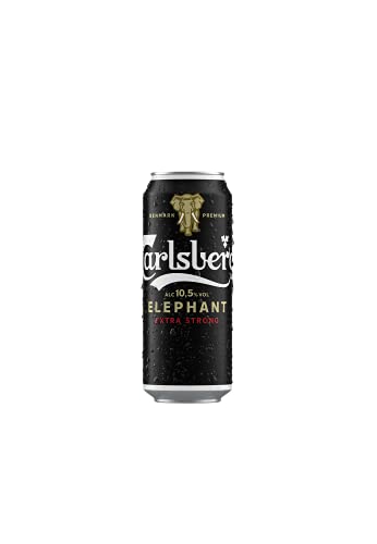 Carlsberg Elephant Extra Strong 10,5 % Vol. Dosenbier 0,5 l | 24 Starkbier Dosen in vollmundig, kräftigem Geschmack… - Image 5